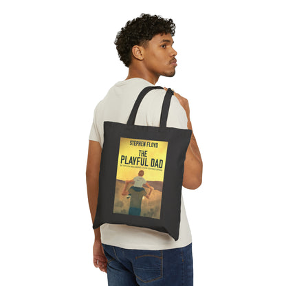 The Playful Dad - Cotton Canvas Tote Bag