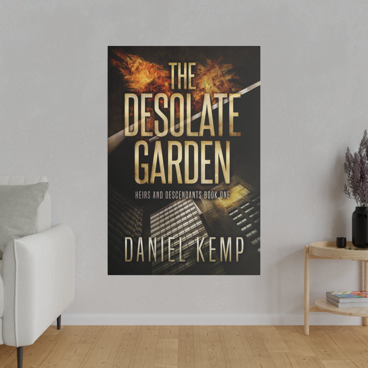 The Desolate Garden - Canvas