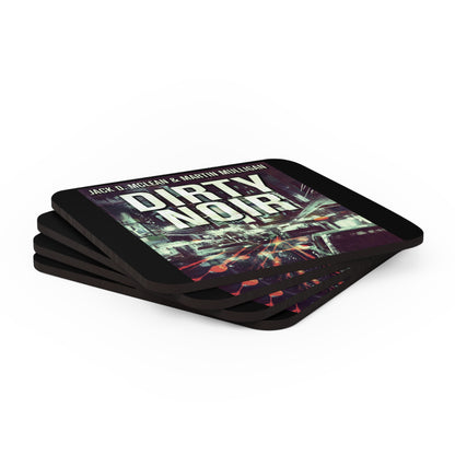 Dirty Noir - Corkwood Coaster Set