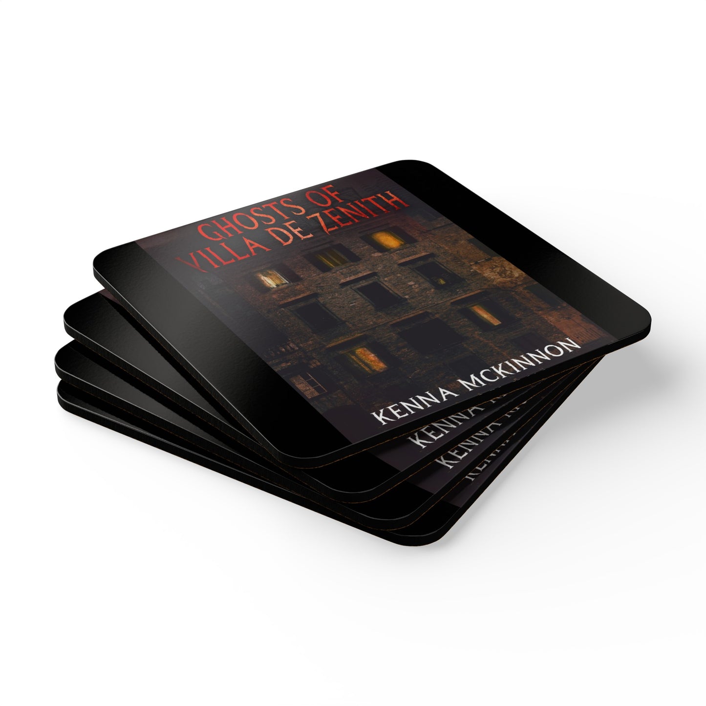 Ghosts of Villa de Zenith - Corkwood Coaster Set