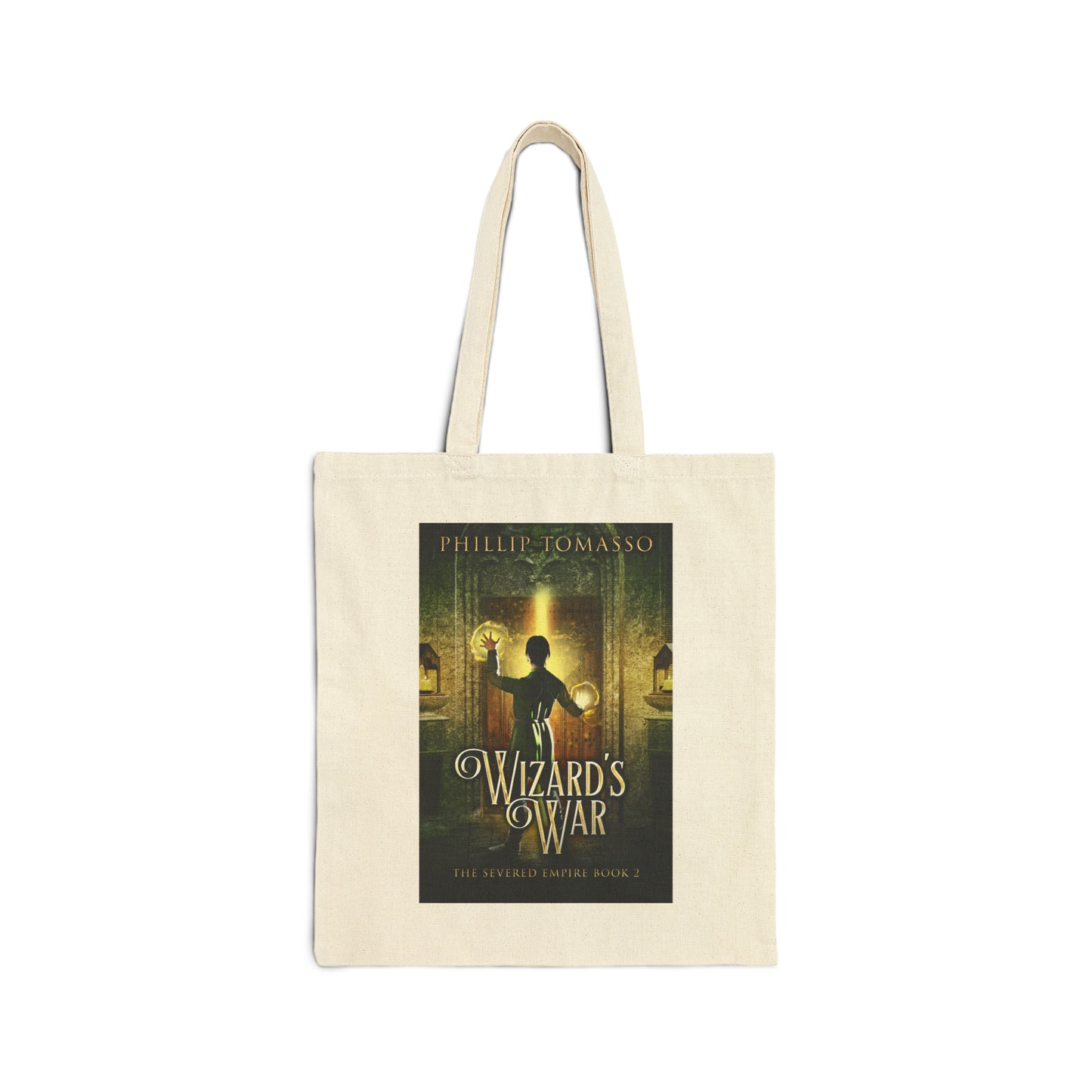 Wizard's War - Cotton Canvas Tote Bag