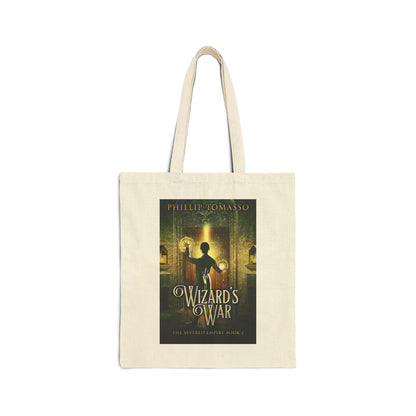 Wizard's War - Cotton Canvas Tote Bag