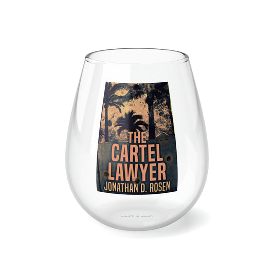 The Cartel Lawyer - Stemless Wine Glass, 11.75oz