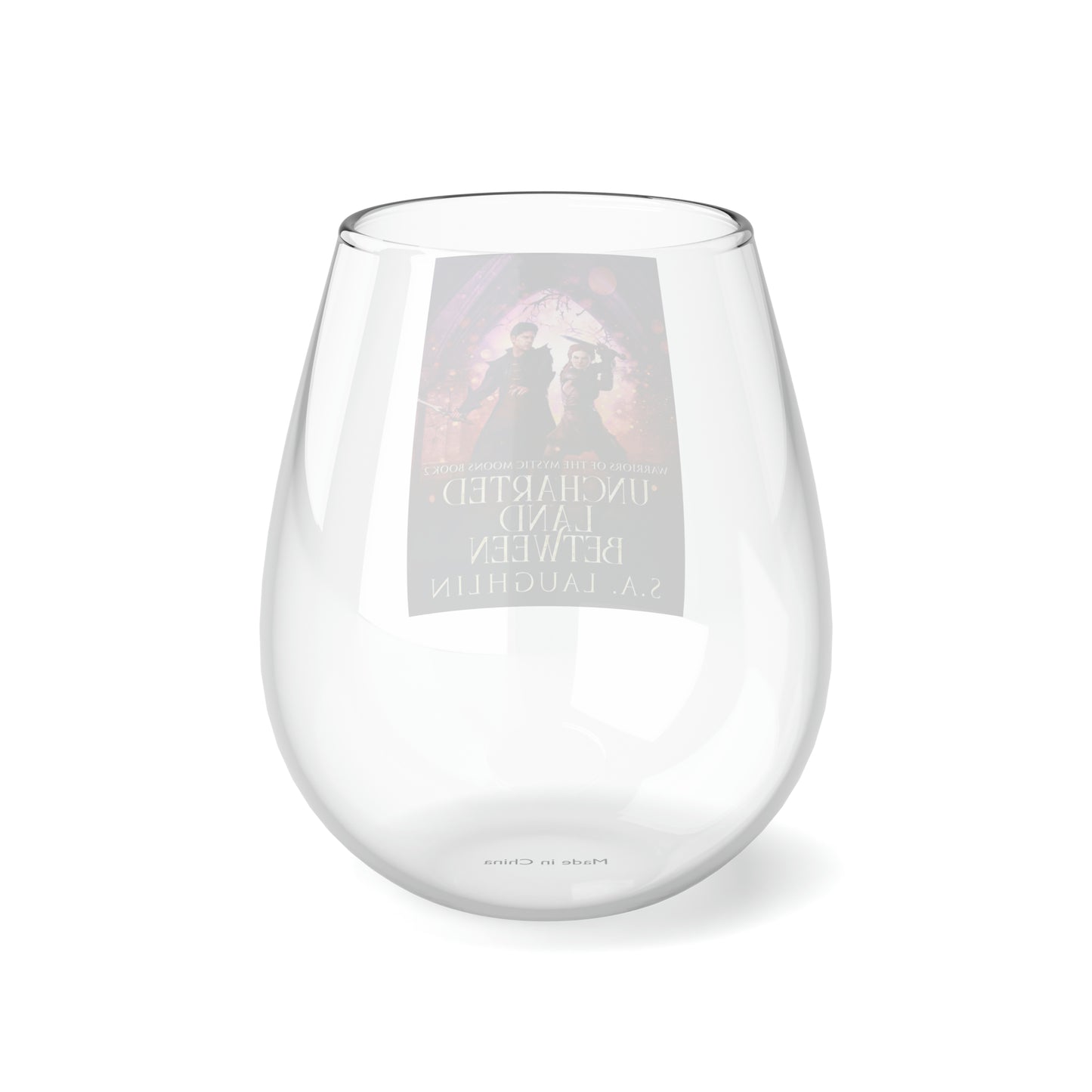 Uncharted Land Between - Stemless Wine Glass, 11.75oz