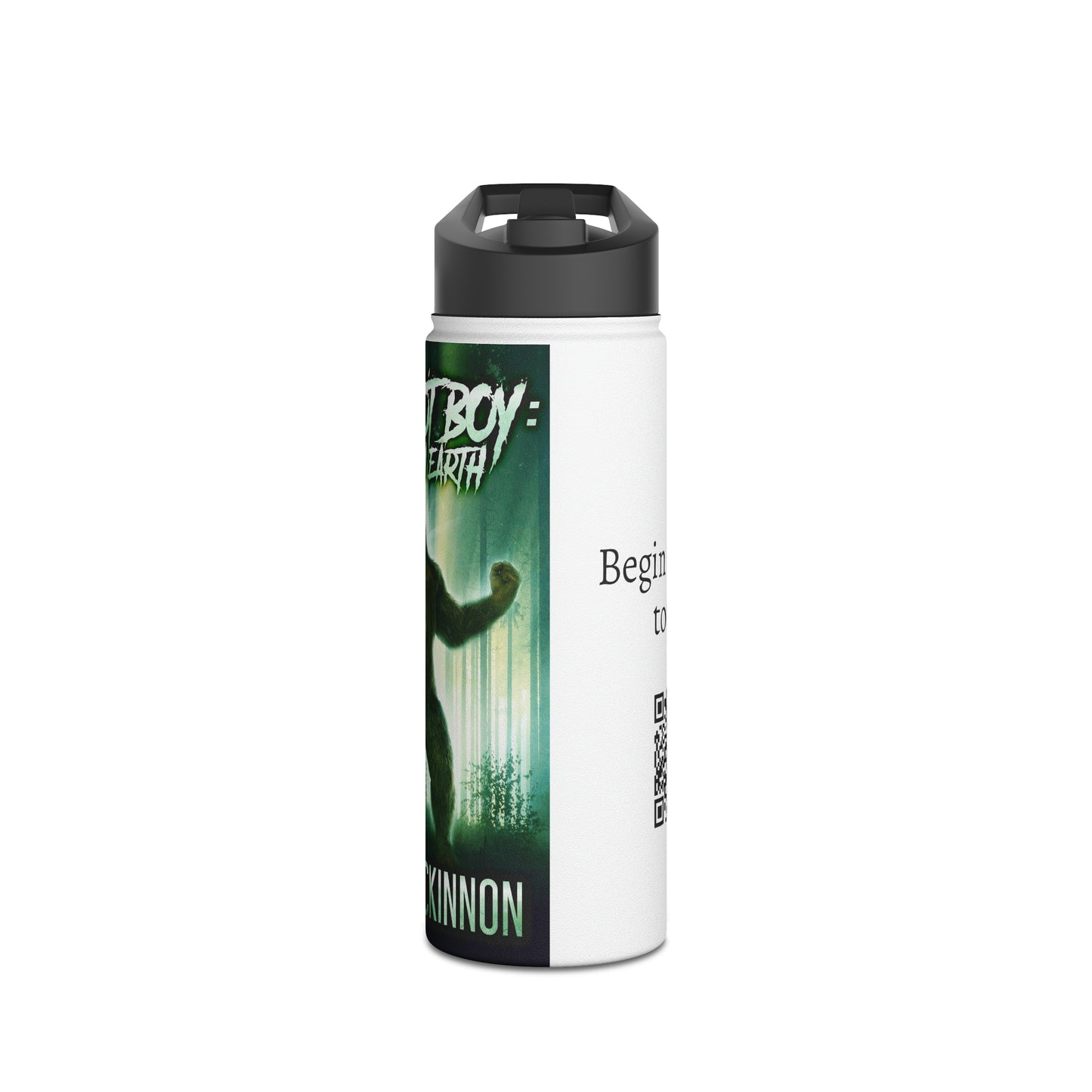 Bigfoot Boy - Stainless Steel Water Bottle