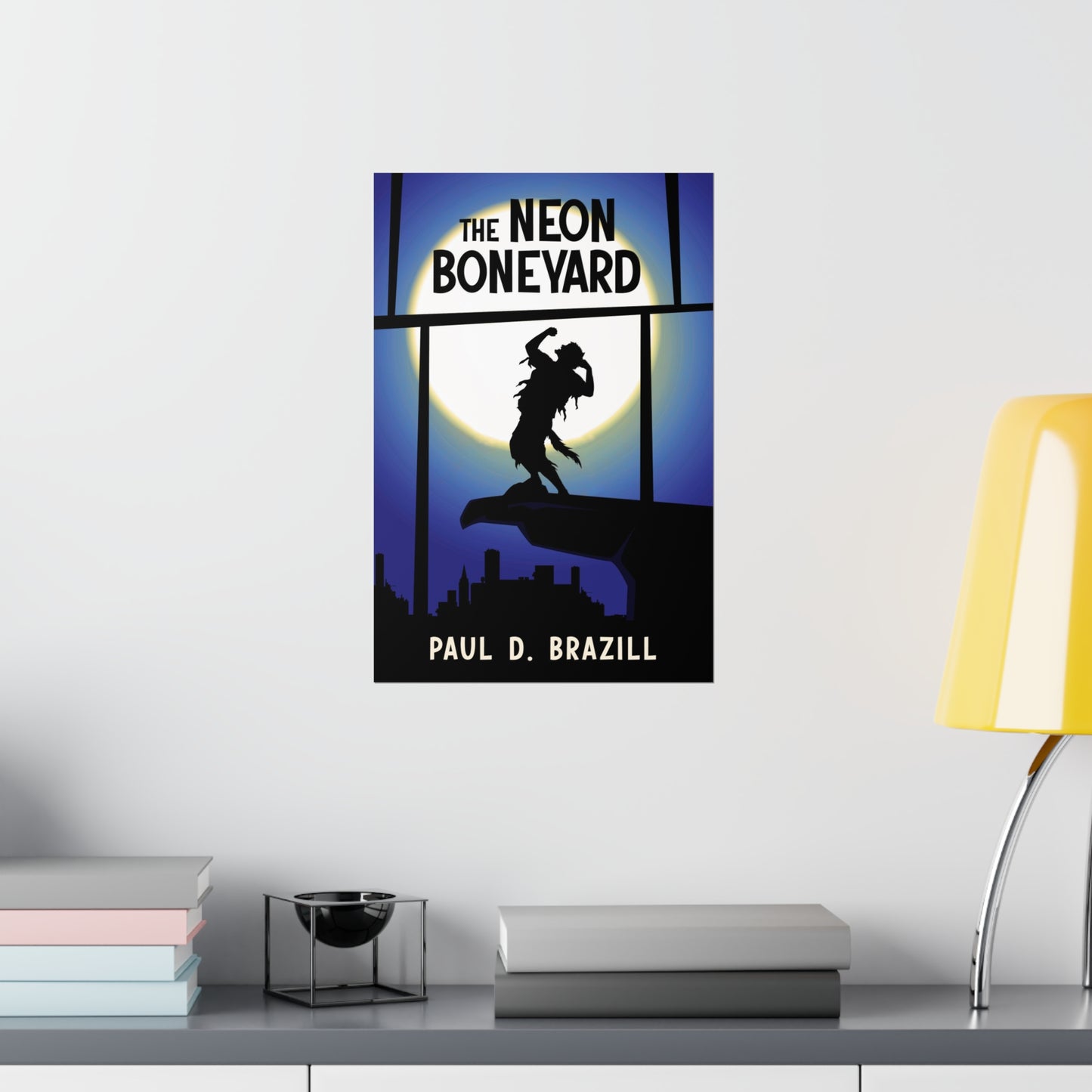 The Neon Boneyard - Matte Poster