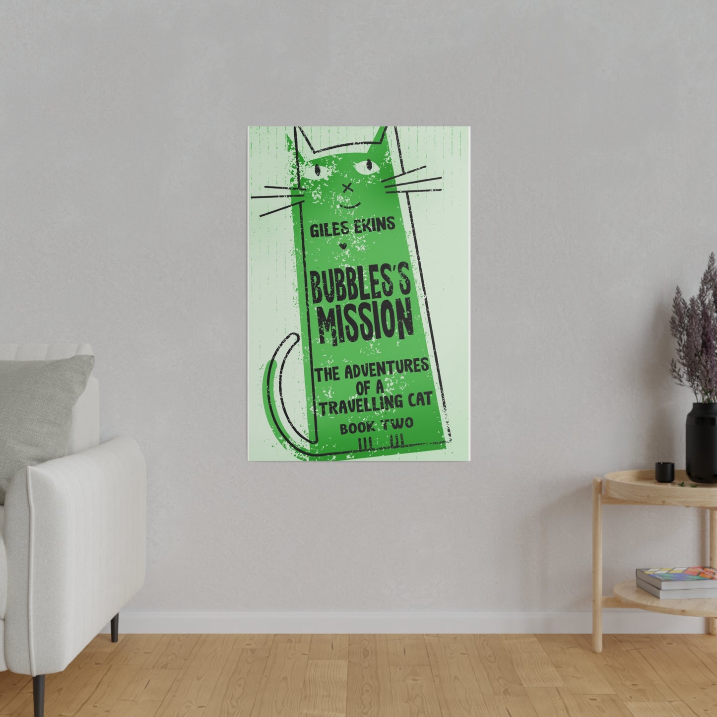 Bubbles's Mission - Canvas