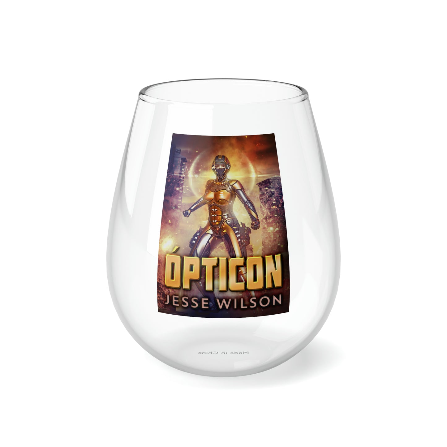 Opticon - Stemless Wine Glass, 11.75oz