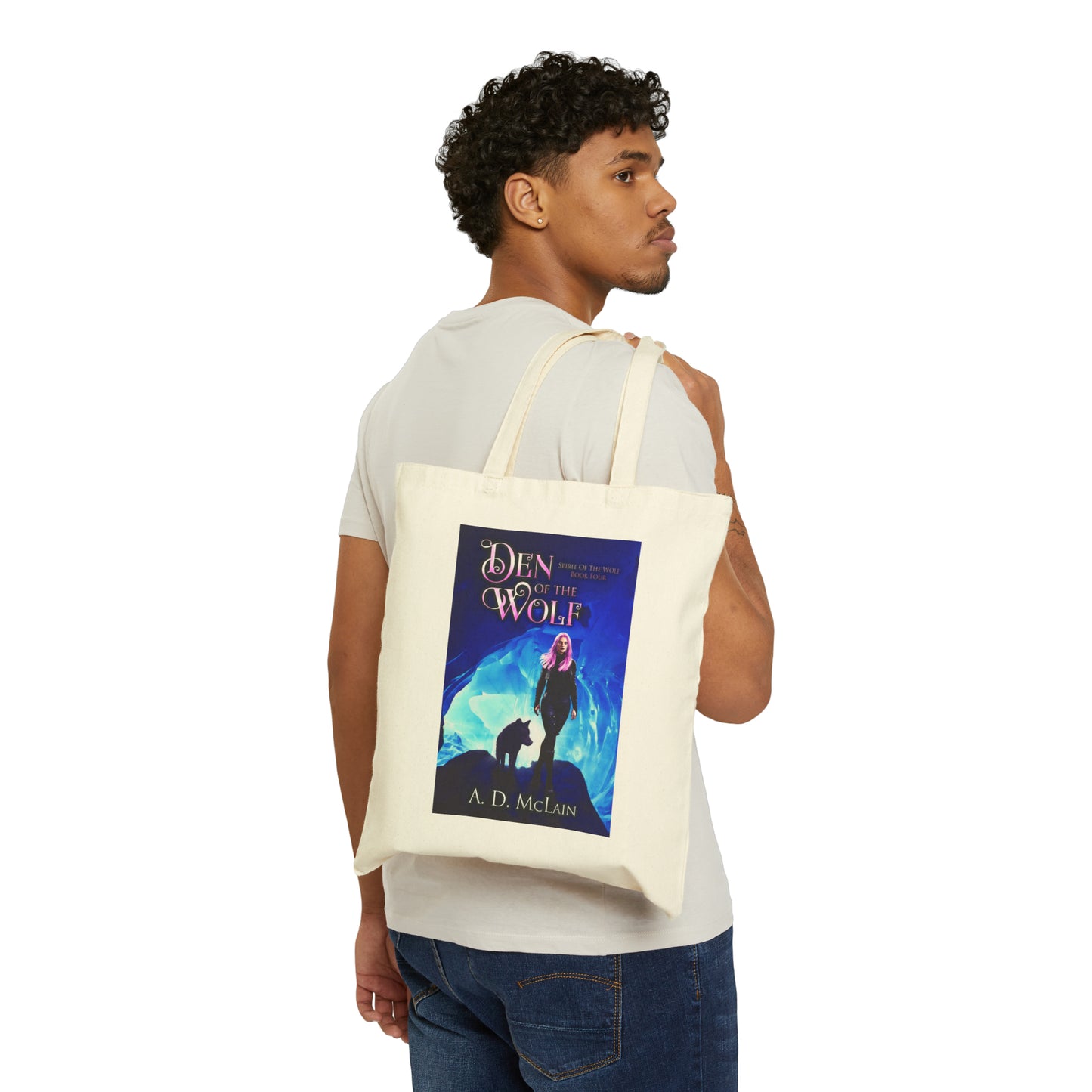 Den Of The Wolf - Cotton Canvas Tote Bag