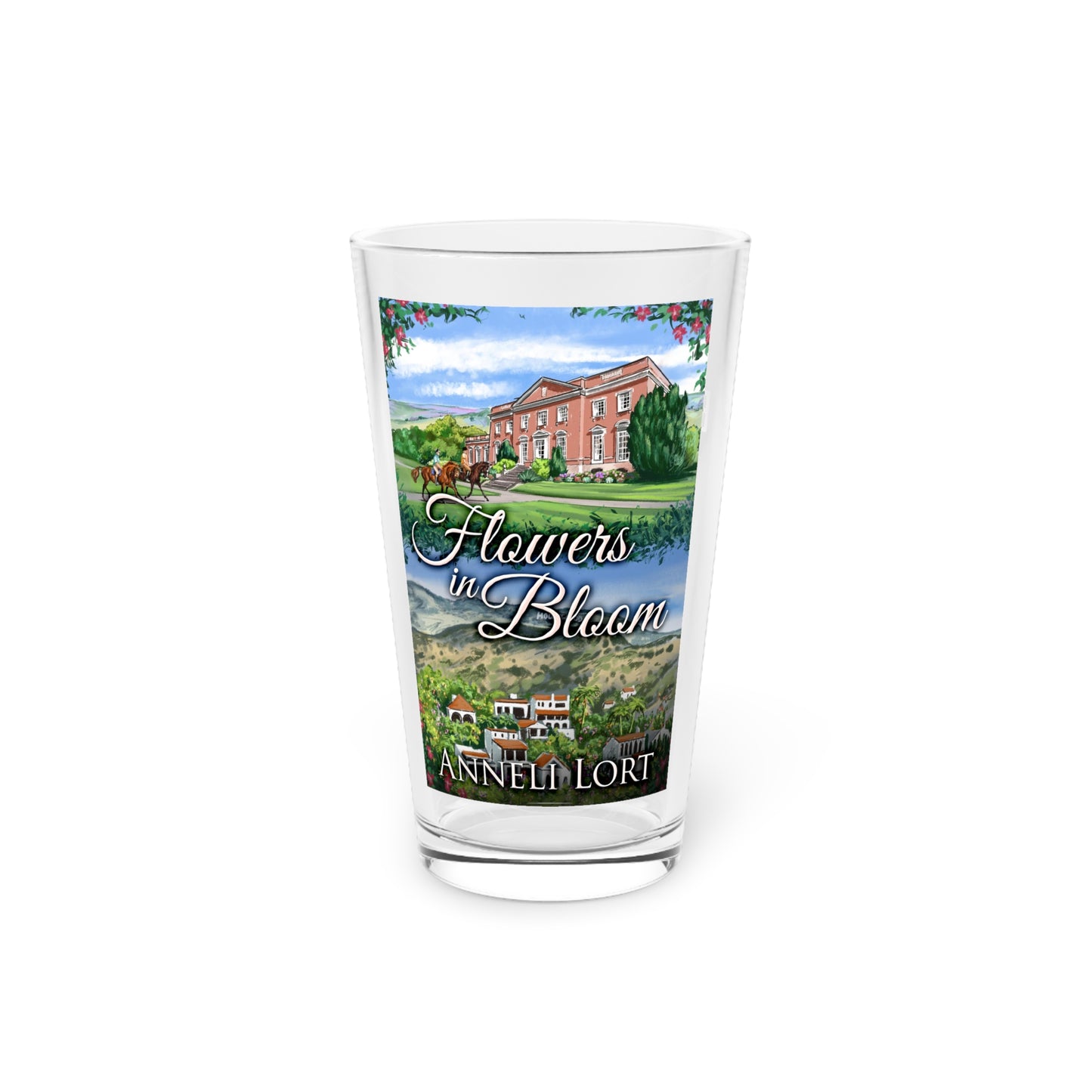 Flowers In Bloom - Pint Glass