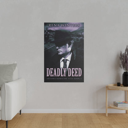 Deadly Deed - Canvas