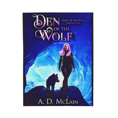 Den Of The Wolf - Velveteen Plush Blanket