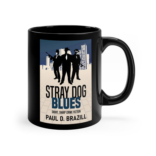 Stray Dog Blues - Black Coffee Mug