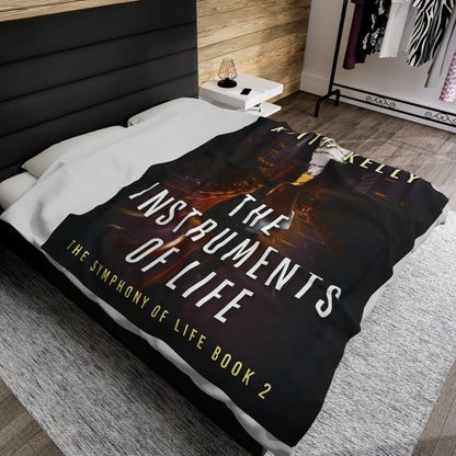 The Instruments Of Life - Velveteen Plush Blanket