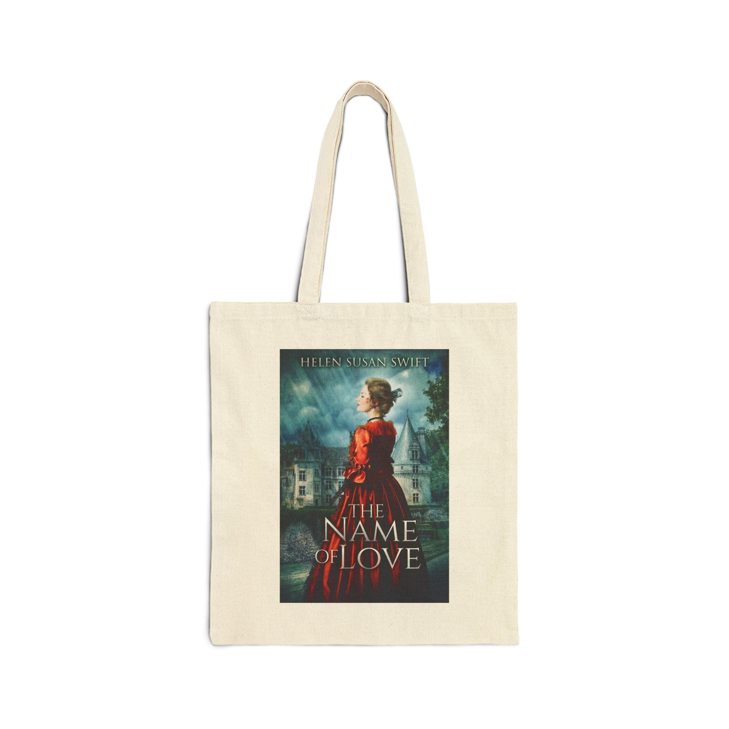 The Name of Love - Cotton Canvas Tote Bag