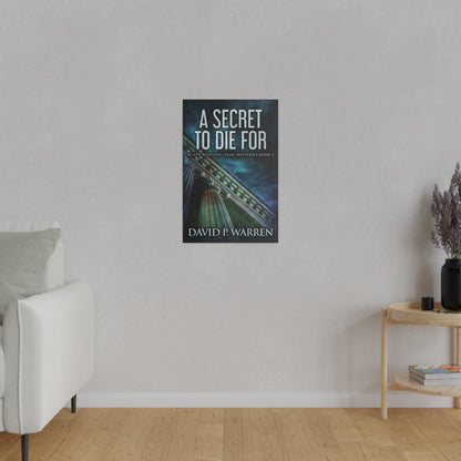 A Secret to Die For - Canvas