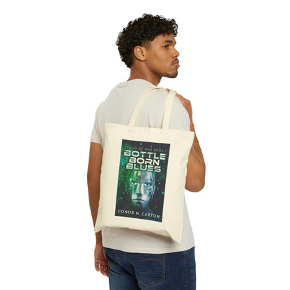 Bottle Born Blues - Cotton Canvas Tote Bag