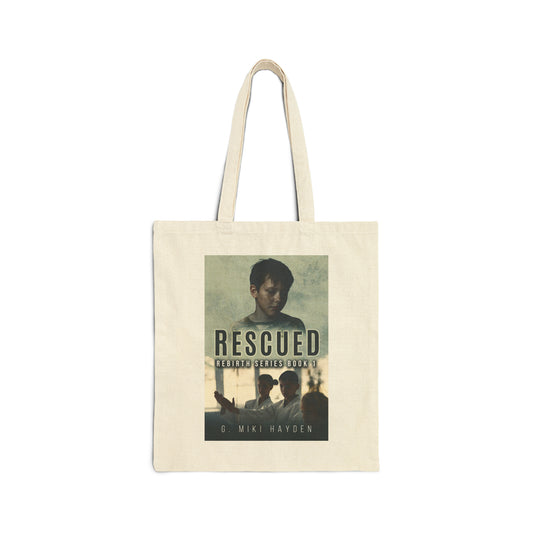 Rescued - Cotton Canvas Tote Bag