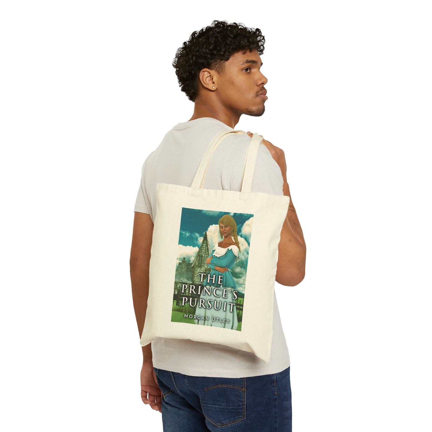 The Prince's Pursuit - Cotton Canvas Tote Bag