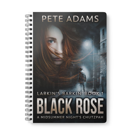 Black Rose - A5 Wirebound Notebook