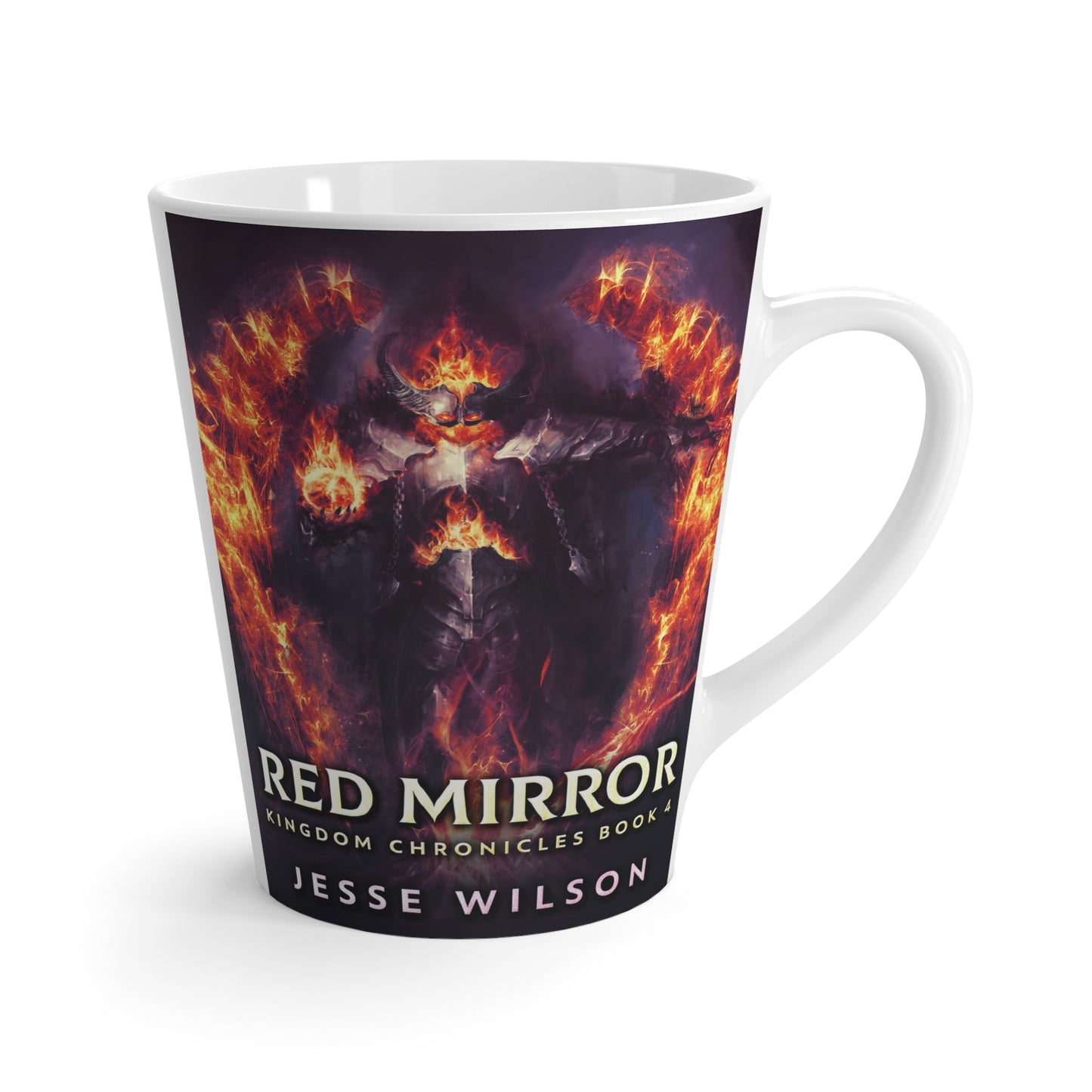 Red Mirror - Latte Mug