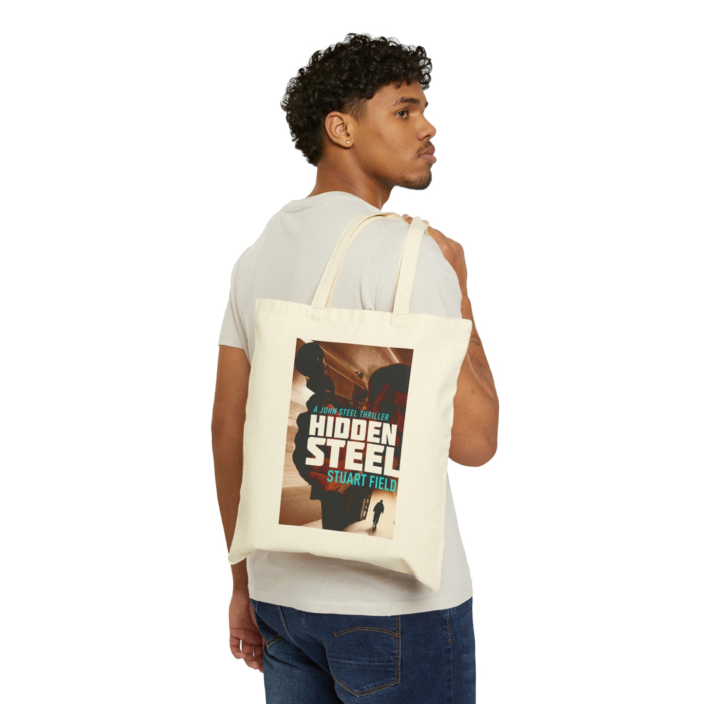 Hidden Steel - Cotton Canvas Tote Bag