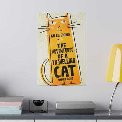 The Adventures Of A Travelling Cat - Canvas