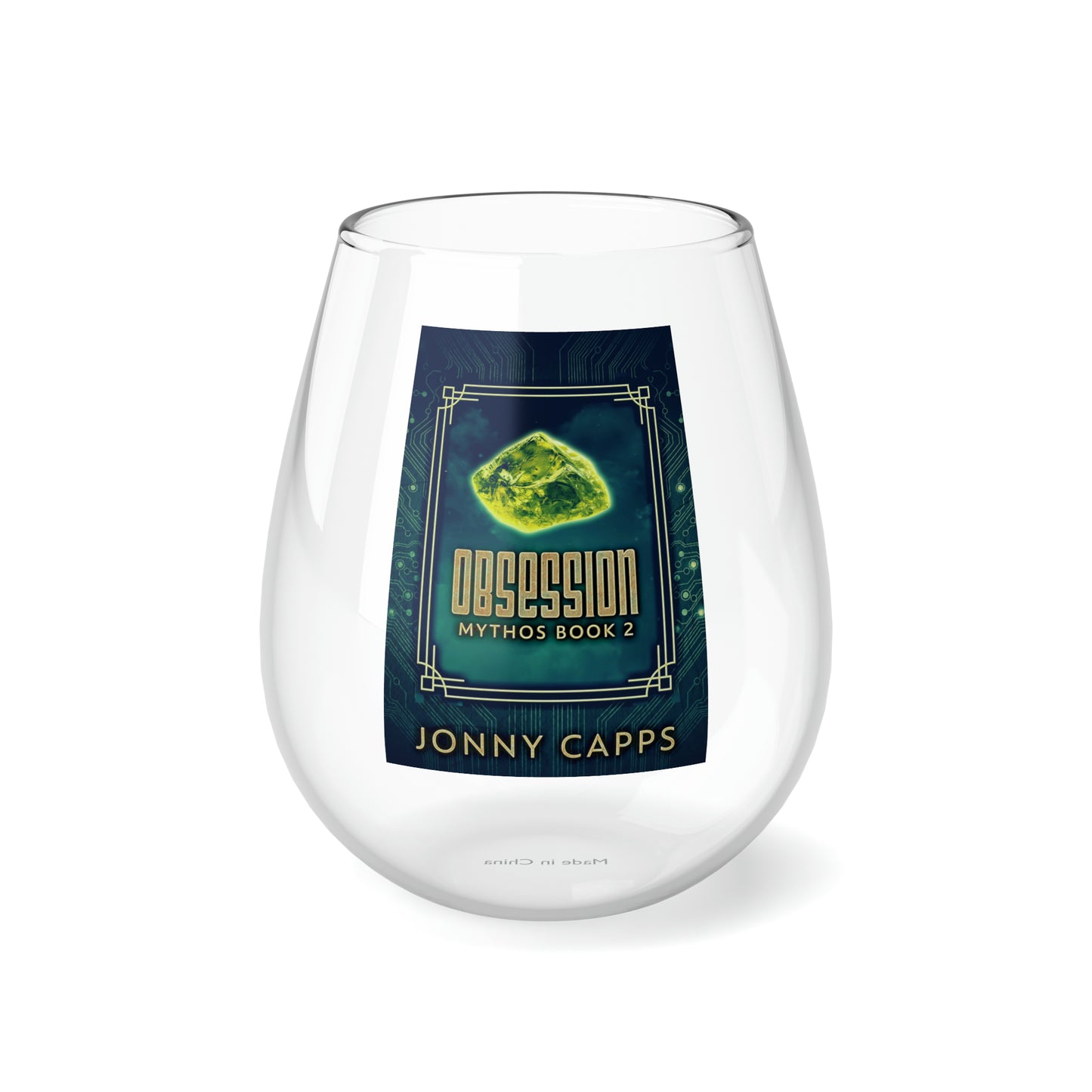 Obsession - Stemless Wine Glass, 11.75oz