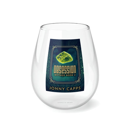 Obsession - Stemless Wine Glass, 11.75oz