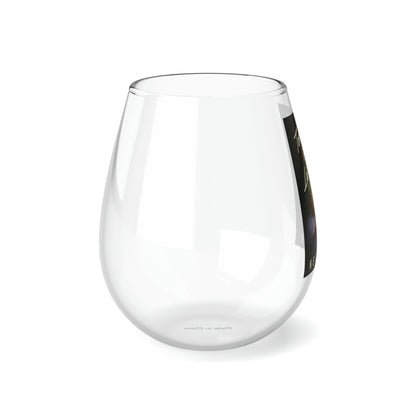 Tomorrow Is The Last Day - Stemless Wine Glass, 11.75oz