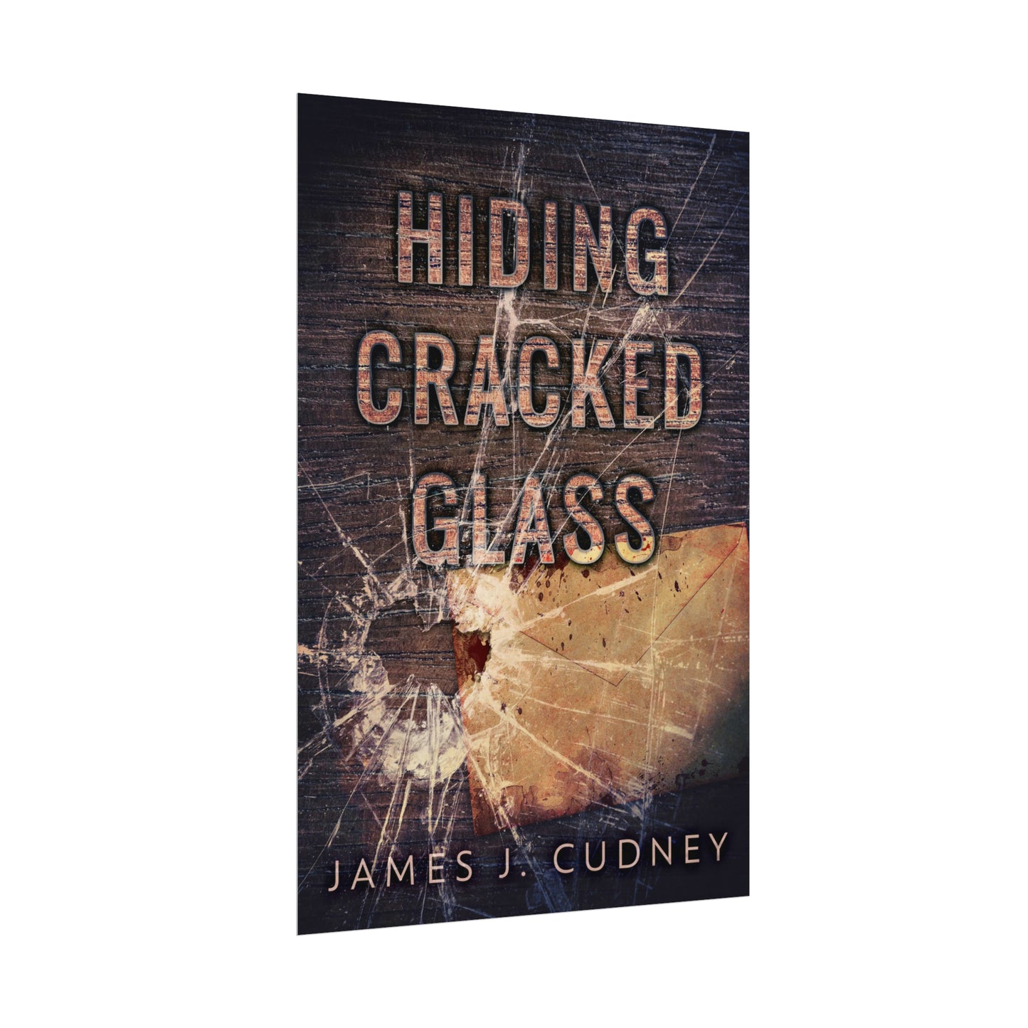 Hiding Cracked Glass - Rolled Poster