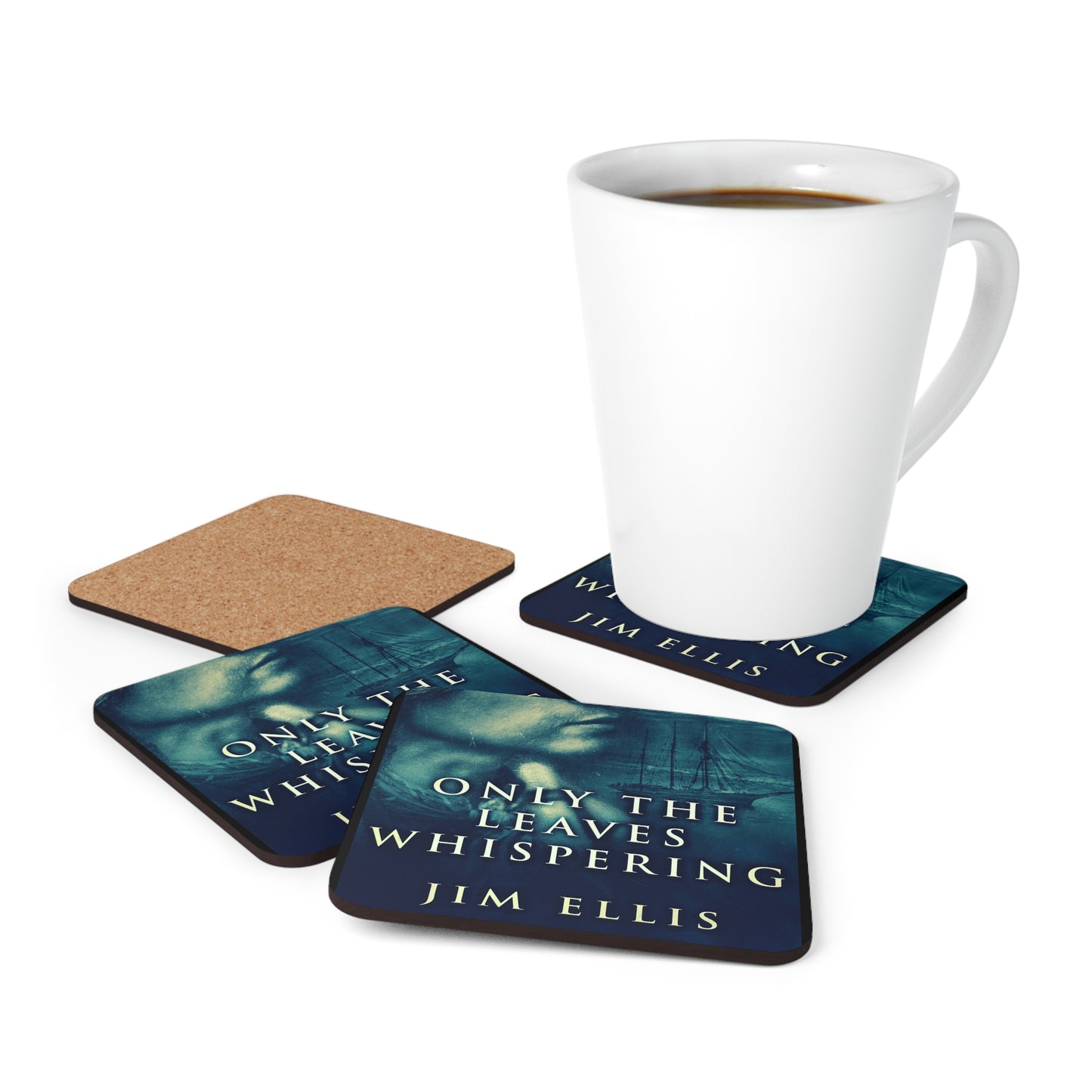 Only The Leaves Whispering - Corkwood Coaster Set