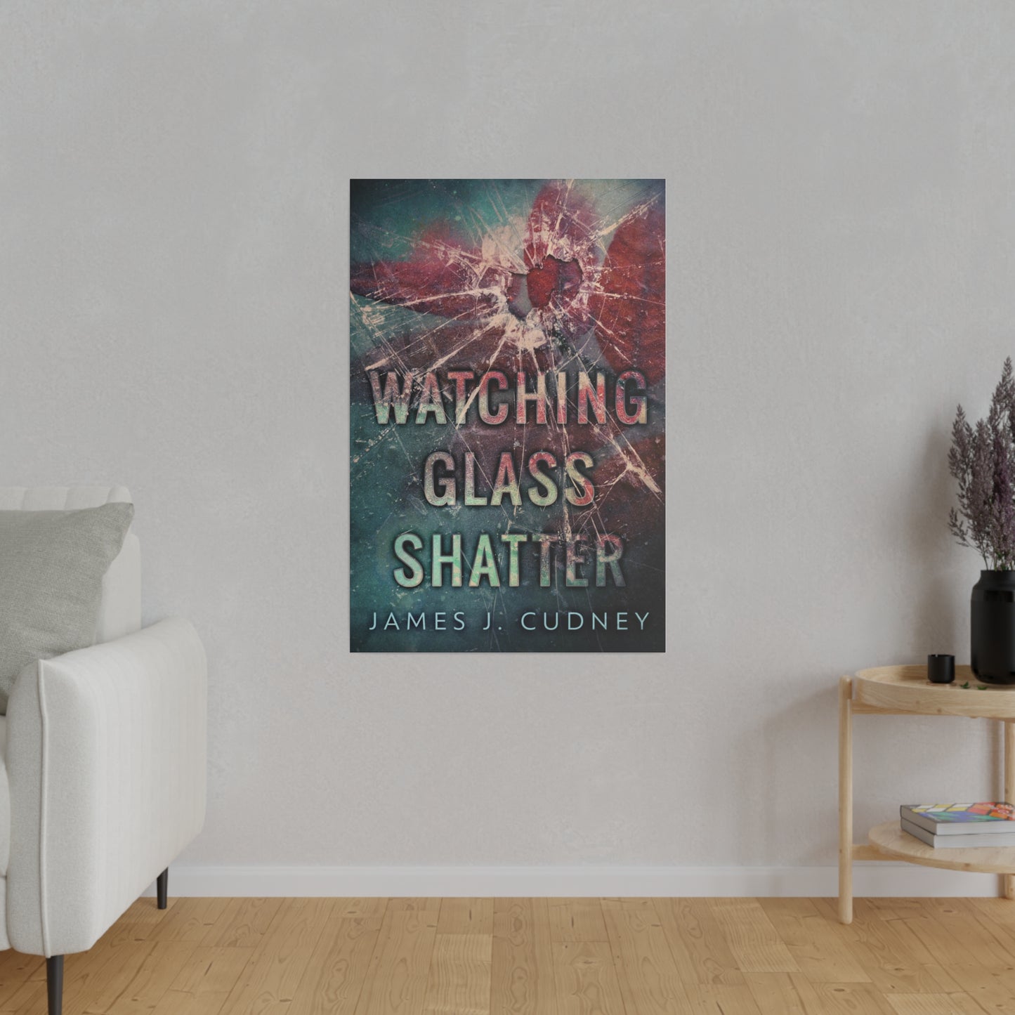 Watching Glass Shatter - Canvas