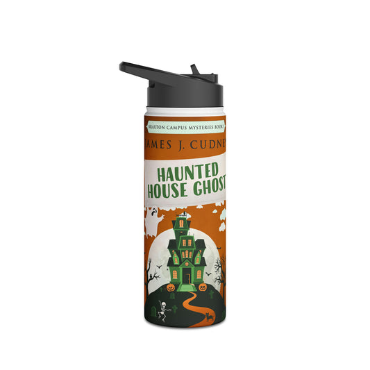 Haunted House Ghost - Stainless Steel Water Bottle