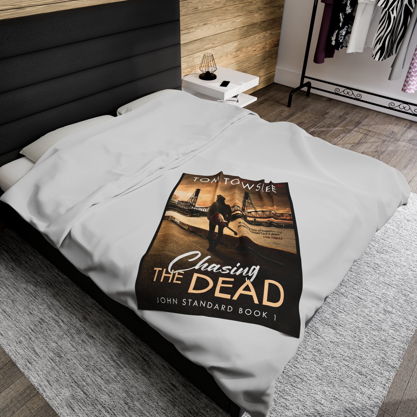 Chasing The Dead - Velveteen Plush Blanket