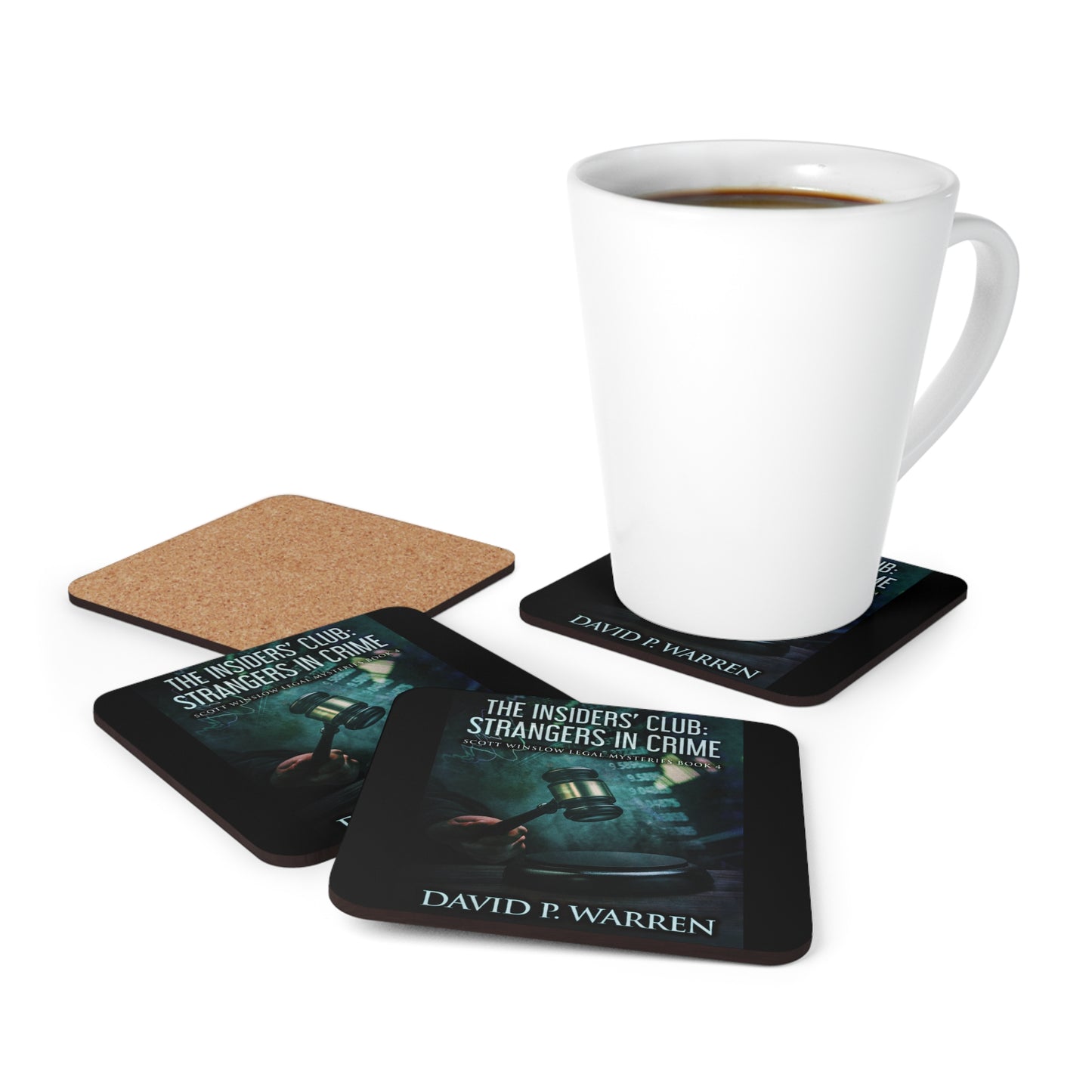 The Insiders' Club - Corkwood Coaster Set