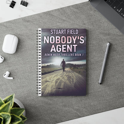 Nobody's Agent - A5 Wirebound Notebook