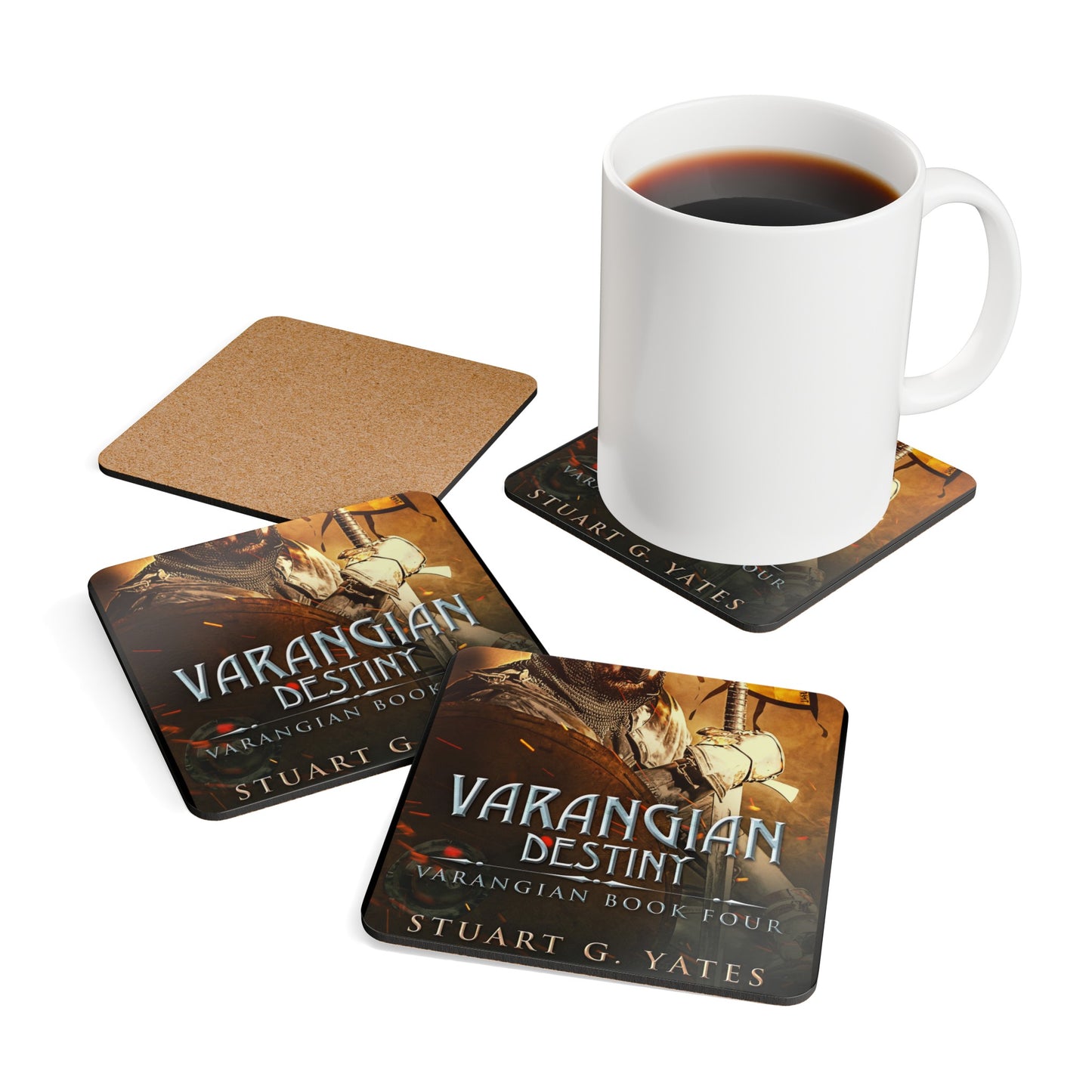 Destiny - Corkwood Coaster Set