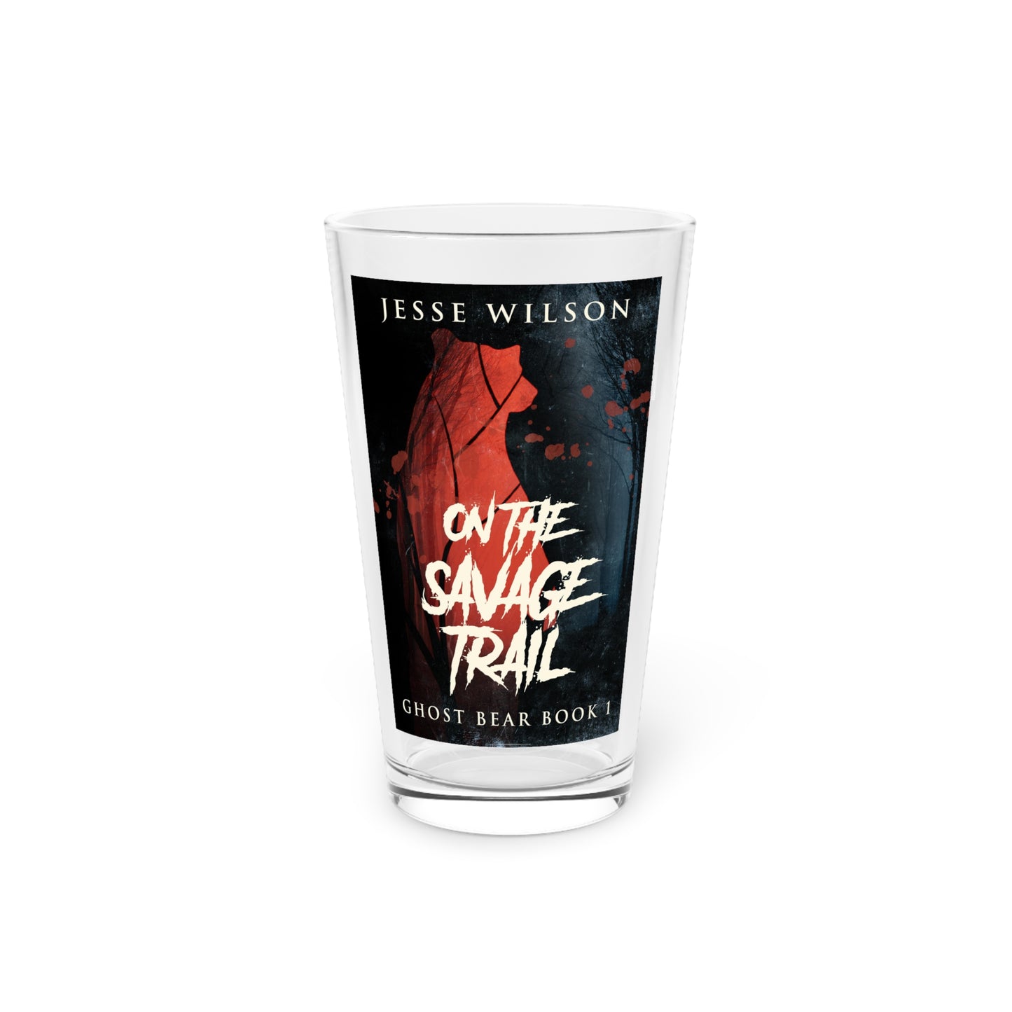 On The Savage Trail - Pint Glass