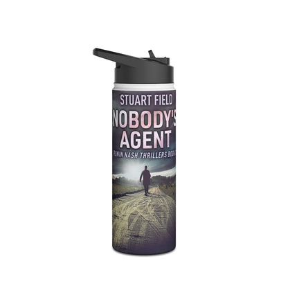 Nobody's Agent - Stainless Steel Water Bottle