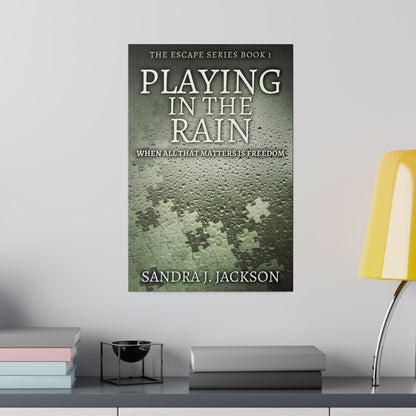 Playing in The Rain - Canvas