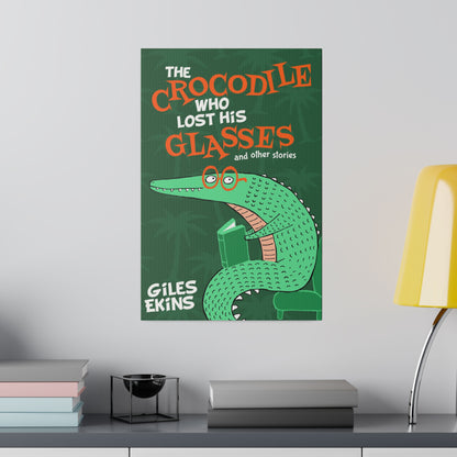 The Crocodile Who Lost His Glasses - Canvas