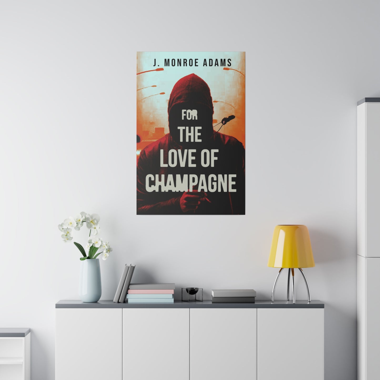 For The Love Of Champagne - Canvas