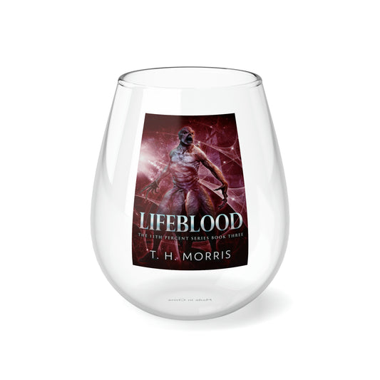 Lifeblood - Stemless Wine Glass, 11.75oz