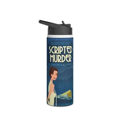 Scripted Murder - Stainless Steel Water Bottle