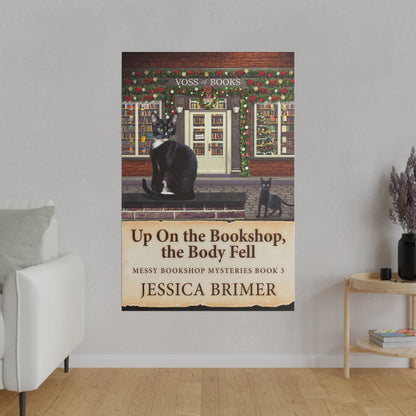 Up On the Bookshop, the Body Fell - Canvas