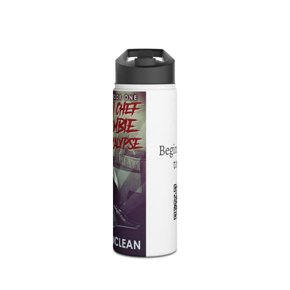 Celebrity Chef Zombie Apocalypse - Stainless Steel Water Bottle