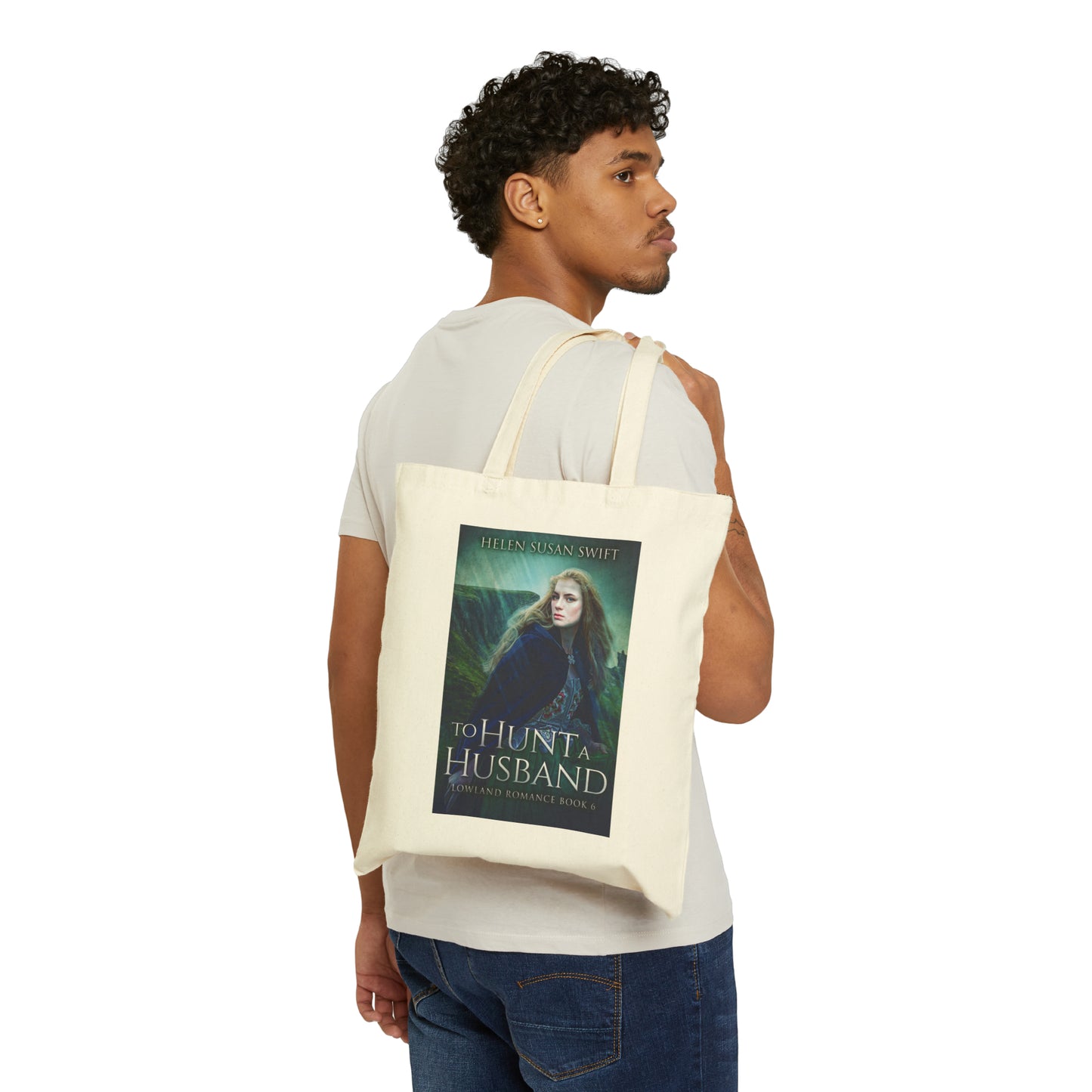 To Hunt A Husband - Cotton Canvas Tote Bag