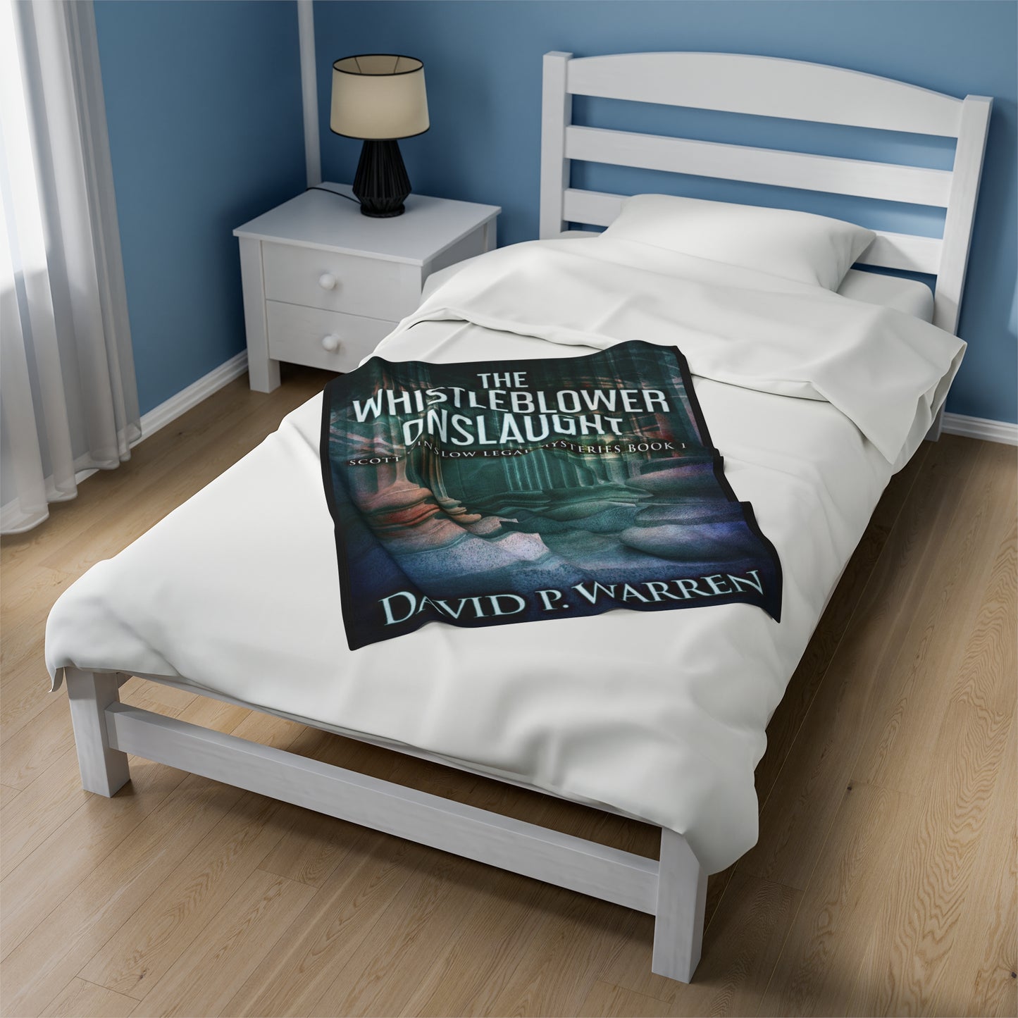 The Whistleblower Onslaught - Velveteen Plush Blanket