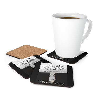 Come Join the Writer - Corkwood Coaster Set